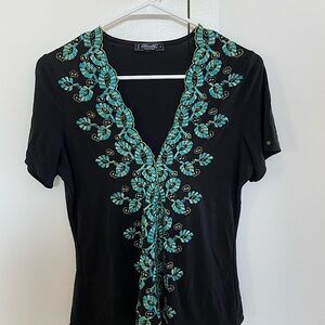 Absolutely beautiful Etincelle Couture Paris top